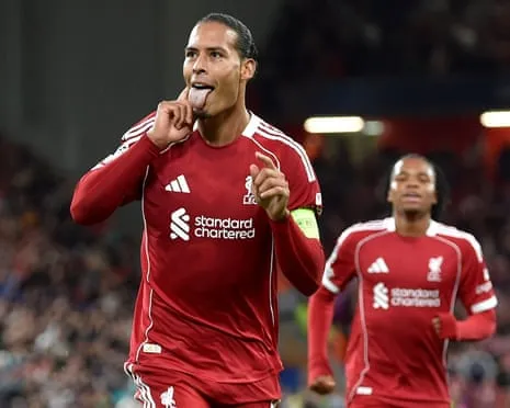 Liverpool’s captain nods last-gasp victory in clash with Atlético Madrid